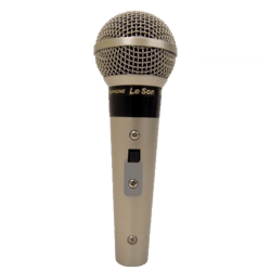 Microfone parafusado